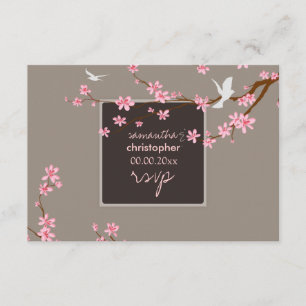 PixDezines rsvp Fleur de cerisiers/do-it-yourself