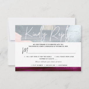 PixDezines RSVP mit Mahlzeit, Moderne Kunst, Burgu Karte