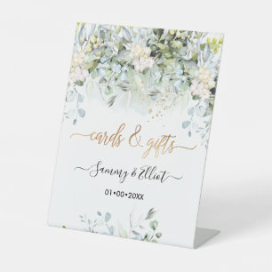 PixDezines Rustic Blue Gum Eucalyptus Karten+Gesch Sockelschild