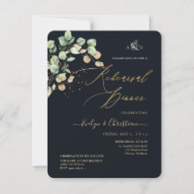 PixDezines Rustic Dollar Eukalyptus Navy n Gold