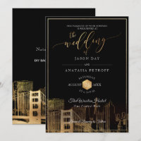 PixDezines San Fran Skyline/Imitate Gold/DIY