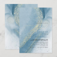 PixDezines Schieferblau Alcohol+Ink Brautparty