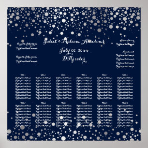 PixDezines-Sitzdiagramm Poster