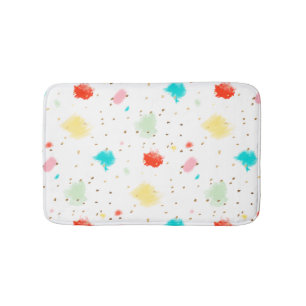 PixDezines Streusel Digital Aquarell Badematte