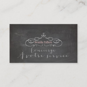 PixDezines Tafel-/Concierge-/DIY-Hintergrund Visitenkarte