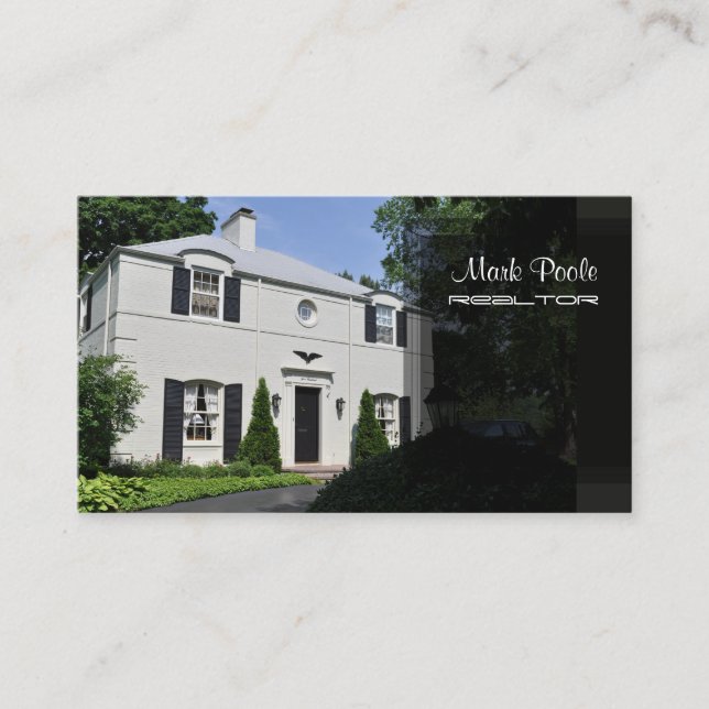 PixDezines Trendy Visitenkarten Visitenkarte (Vorderseite)