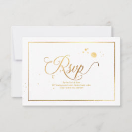 PixDezines UAWG Dazzled Imitate Goldmedaille Confe RSVP Karte