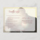PixDezines UAWG/IMITATS ROSE GOLD/MARBLE Einladungspostkarte (Rückseite)