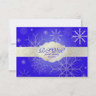 PixDezines uAwg Snowflakes, DIY Hintergrundfarbe! RSVP Karte