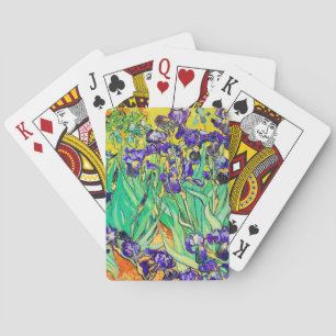 PixDezines van gogh lila bartete Iris / st. remy Spielkarten