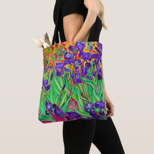 PixDezines Van Gogh Lila Schwertlilien/St. Remy Tasche