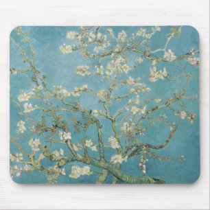 PixDezines Van Gogh Mandelblüten bei Saint-Rémy Mousepad
