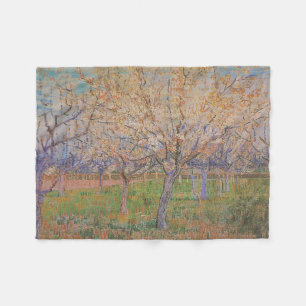 PixDezines van gogh/pfirsichblüten/st. remy Fleecedecke