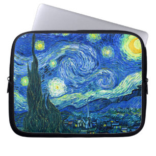 PixDezines Van Gogh Starry Night/St. Remy Laptopschutzhülle
