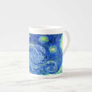 PixDezines van gogh sternige Nacht/st. Remy Prozellantasse