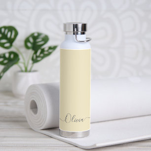 PixDezines Vanilla Cream DIY Farbwasserflasche Trinkflasche