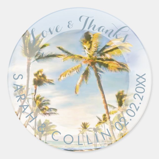 PixDezines Vintag hawaii/mauna lani Runder Aufkleber (Vorderseite)