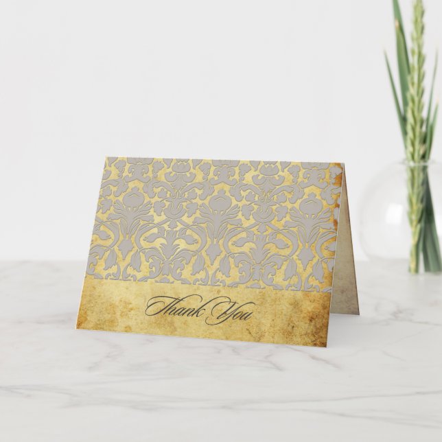 PixDezines Vintag+Romantik Dankeskarten Dankeskarte (Vorderseite)