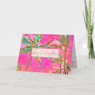 PixDezines Vintage Hawaii/Danke Dankeskarte