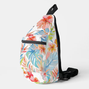 PixDezines Vintage Lush H2 Hawaii Crossbody Bag