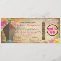 PixDezines Vintager Boarding Pass/Liebe Schiff/Reg
