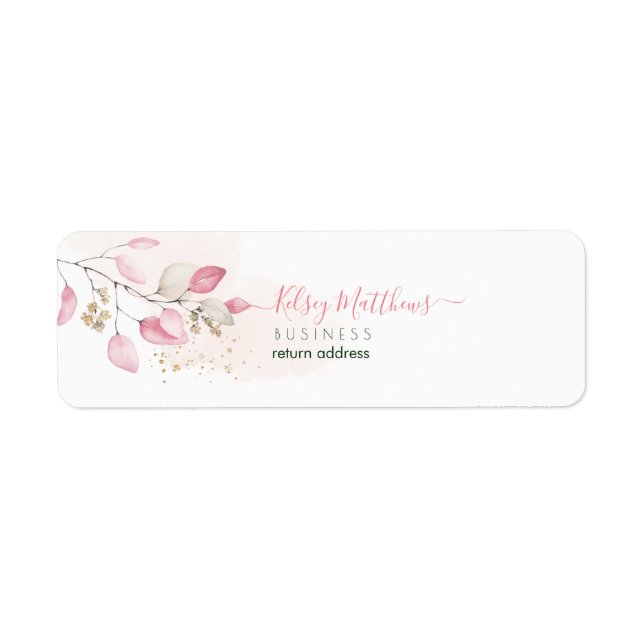 PixDezines Watercolor Dusty Blush Gum Eukalyptus (Vorne)