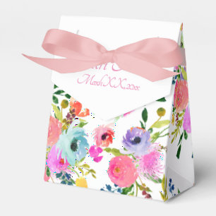 PixDezines Watercolor Ranunculus Geschenkschachtel