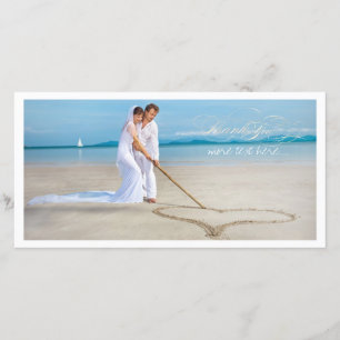 PixDezines wedding Foto vielen Dank Dankeskarte