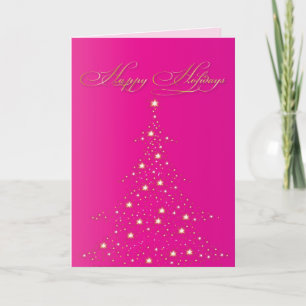 PixDezines Weihnachtskarten, Weihnachtsbaum Feiertagskarte