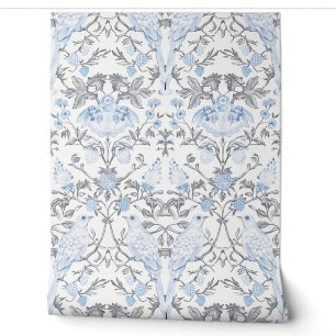 PixDezines William Morris Blue Strawberry Thief Tapete