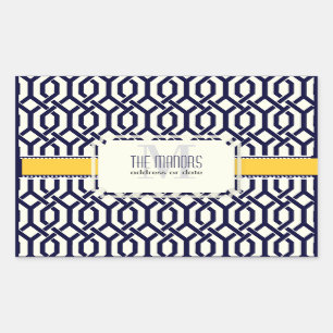 PixDezinesTrellis/DIY-Farben Rechteckiger Aufkleber