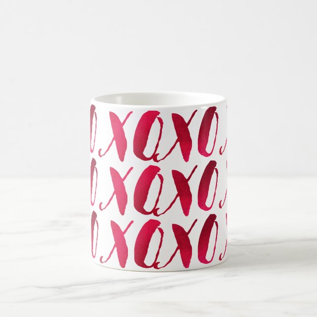 PixDezinesXoxo/Red Raspberry/DIY Hintergrund Kaffeetasse (Mittel)