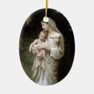 PixDezinves L'Unschuld von Bougeureau Keramik Ornament