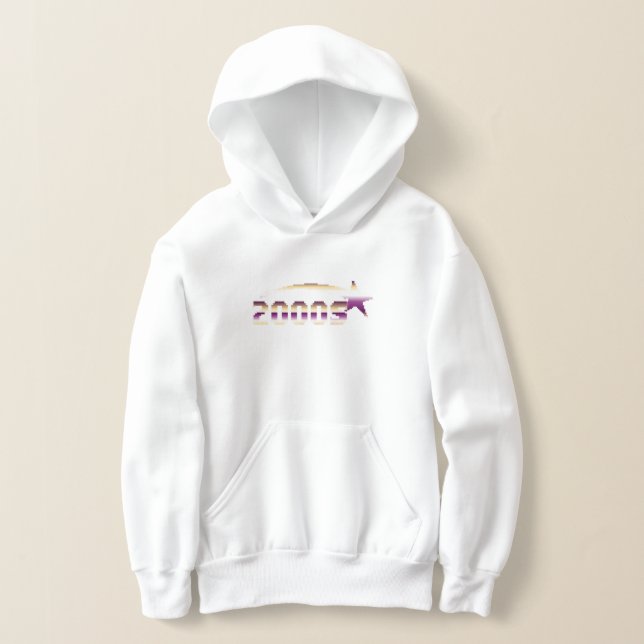 Pixel 2000s Y2K ästhetisches Retro-T-Shirt Hoodie (Ablage )