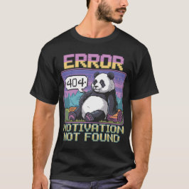 Pixel 404 Fehlermotivation wurde nicht gefunden La T-Shirt
