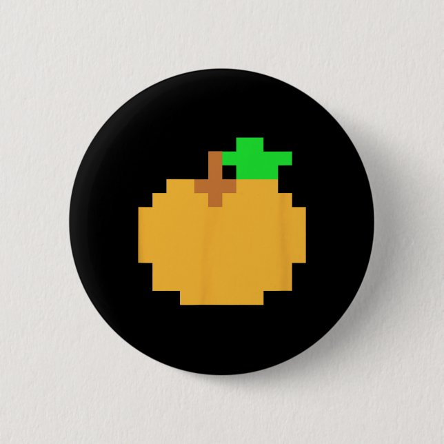 Pixel-8-Bit-Arcade-Videospiel-Matching-Kostüm-Tee Button (Vorderseite)