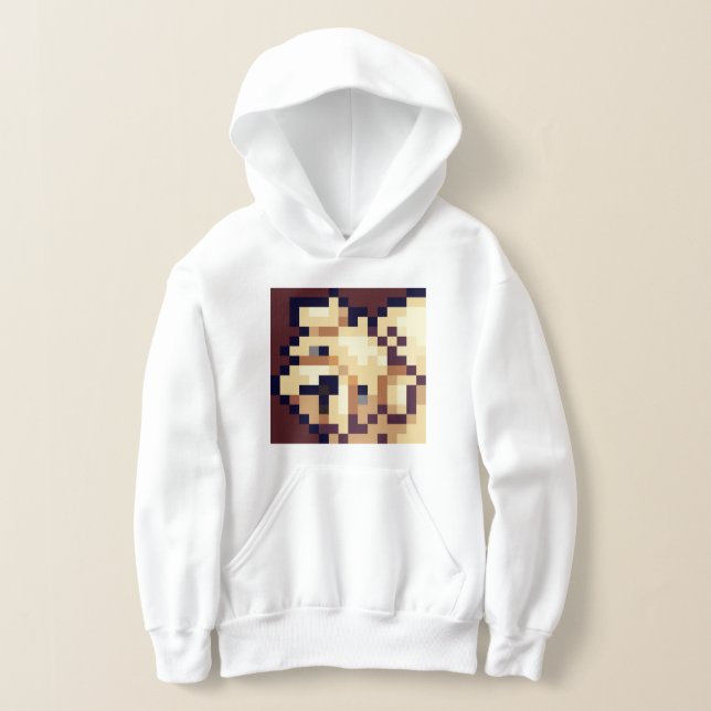 Pixel art de chiot mendiant, Pixel Art  (Poser)
