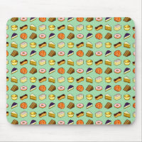 Pixel Art Delicious Cakes Pattiserie Muster
