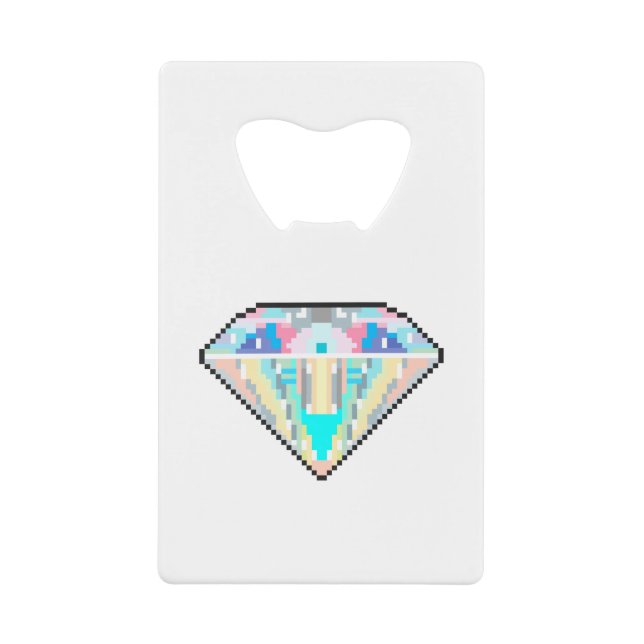 Pixel art gem diamant (Devant)