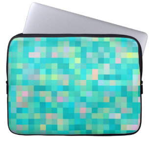 Pixel Art Multicolor Muster Laptopschutzhülle