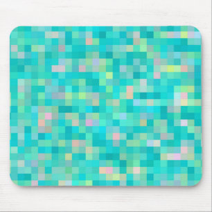 Pixel Art Multicolor Muster Mousepad