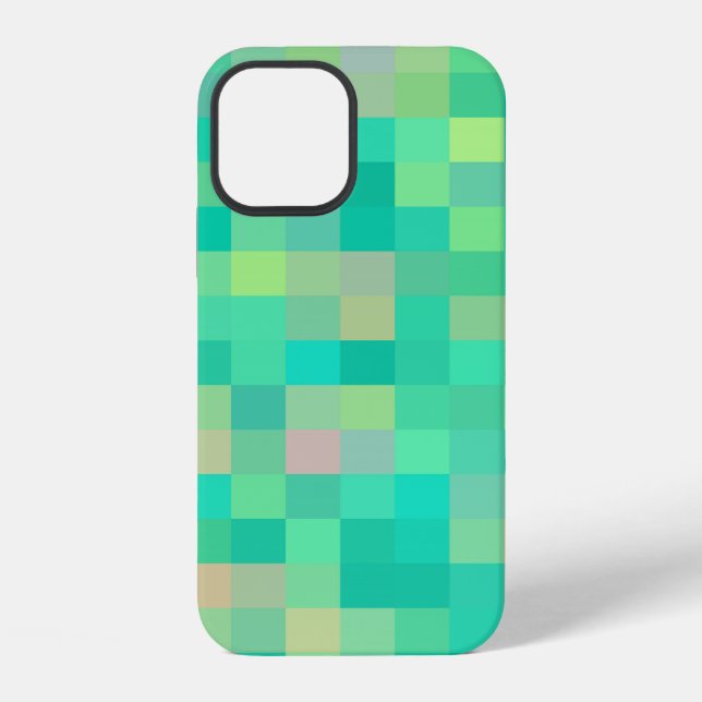 Pixel Art Muster iPhone Hülle (Rückseite)