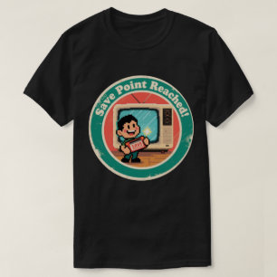 Pixel Art Rett Cartridge Abzeichen - Gaming Nostal T-Shirt