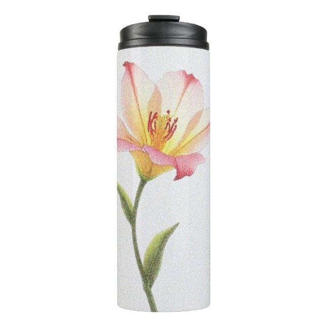 Pixel Bloom Trio Thermosbecher (Vorderseite)