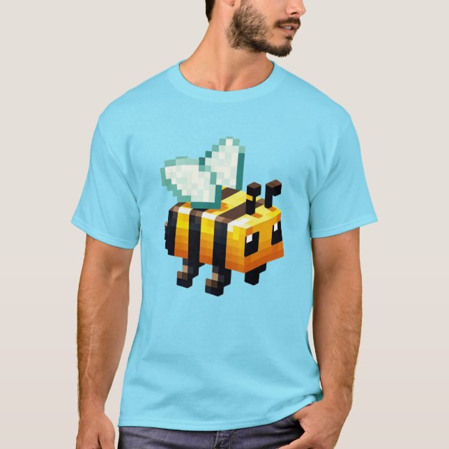 Pixel Buzz: Das Abenteuer der Sonnenwiese T-Shirt (Vorderseite)
