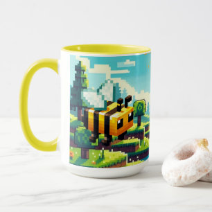 Pixel Buzz: Das Abenteuer der Sonnenwiese Tasse