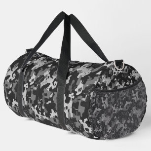 Pixel Camo Stealth Duffle Bag