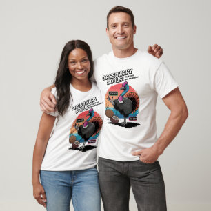 Pixel Cassowary-Soule: Der Tod bleibt T-Shirt