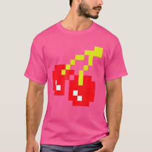 Pixel Cherries 80er Videospiel Halloween Kostüm Eu T-Shirt