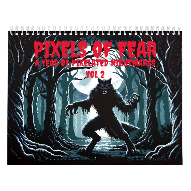 Pixel der Angst Vol. 2 Kalender (Titelbild)